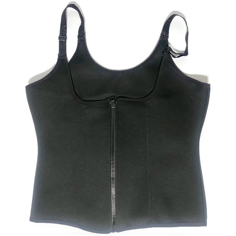 Nebility Corset Body Shaper Women's Size XXXL Black Neoprene and Nylon